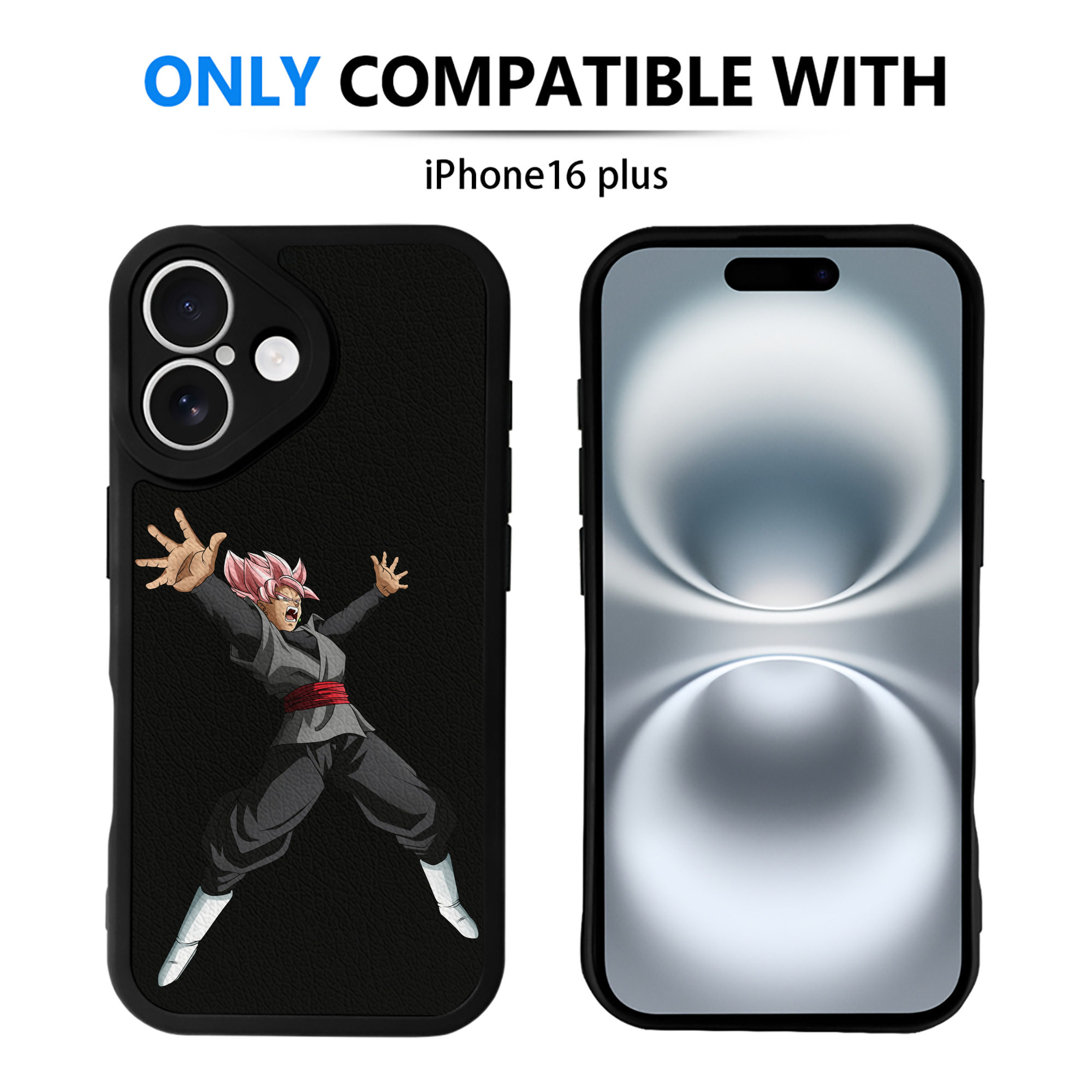 （画像用） ドラゴンボール ベジット DRAGON BALL Vegetto 【iPhone 16シリーズ対応】シリコンスマホケース（レザー調） 材質：シリコン